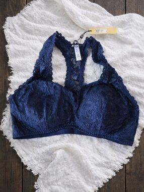 Cosabella Never Say Never Padded Racerback Bralette NWT Size XL